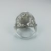 Ring in 925 sterling silver with black jade - Image 3